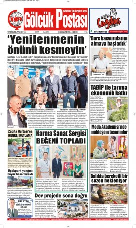 Gölcük Postası Gazetesi . sayısı