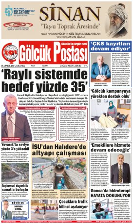 Gölcük Postası Gazetesi . sayısı