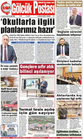 Gölcük Postası Gazetesi . sayısı