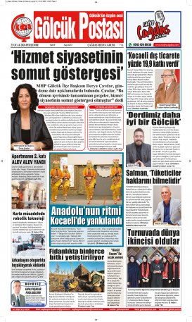 Gölcük Postası Gazetesi . sayısı