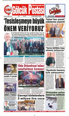 Gölcük Postası Gazetesi . sayısı