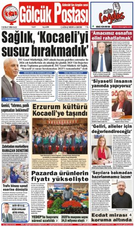 Gölcük Postası Gazetesi . sayısı