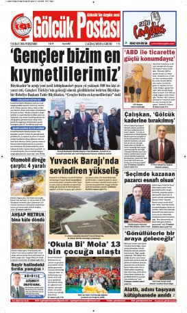 Gölcük Postası Gazetesi . sayısı