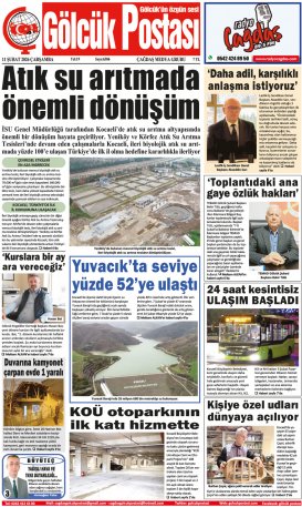 Gölcük Postası Gazetesi . sayısı