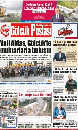Gölcük Postası Gazetesi . sayısı