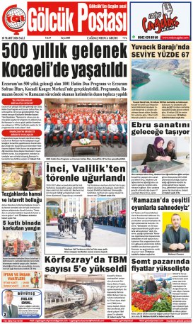 Gölcük Postası Gazetesi . sayısı
