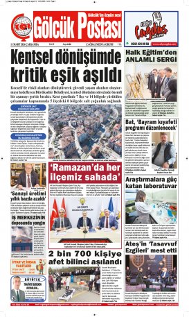 Gölcük Postası Gazetesi . sayısı