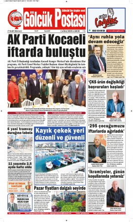 Gölcük Postası Gazetesi . sayısı