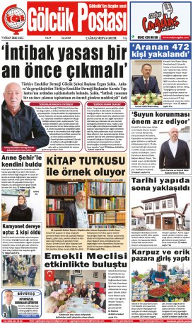 Gölcük Postası Gazetesi . sayısı