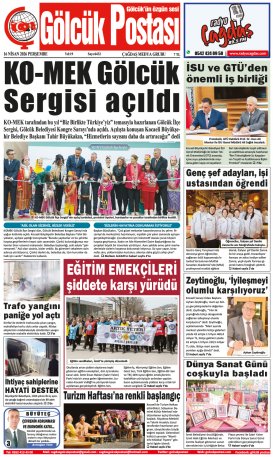 Gölcük Postası Gazetesi . sayısı