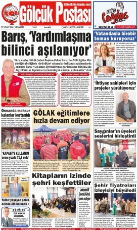 Gölcük Postası Gazetesi . sayısı