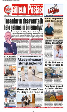 Gölcük Postası Gazetesi . sayısı