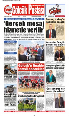 Gölcük Postası Gazetesi . sayısı