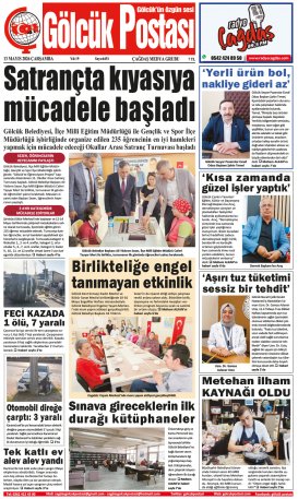 Gölcük Postası Gazetesi . sayısı
