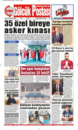 Gölcük Postası Gazetesi . sayısı