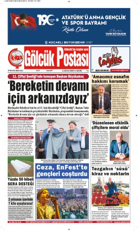 Gölcük Postası Gazetesi . sayısı