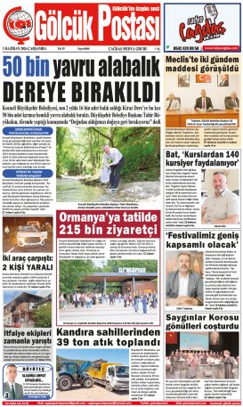Gölcük Postası Gazetesi . sayısı
