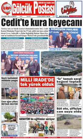 Gölcük Postası Gazetesi . sayısı