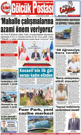Gölcük Postası Gazetesi . sayısı