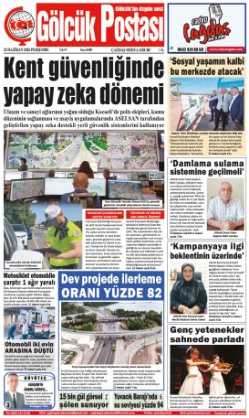Gölcük Postası Gazetesi . sayısı