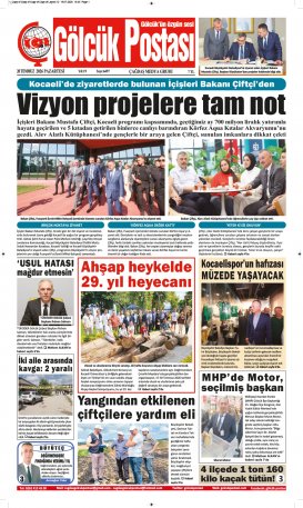 Gölcük Postası Gazetesi . sayısı