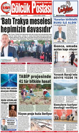 Gölcük Postası Gazetesi . sayısı