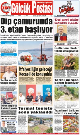 Gölcük Postası Gazetesi . sayısı