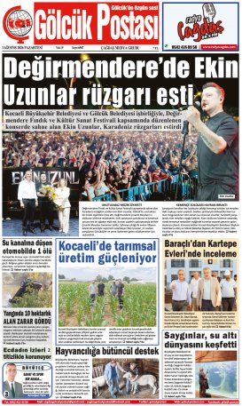 Gölcük Postası Gazetesi . sayısı