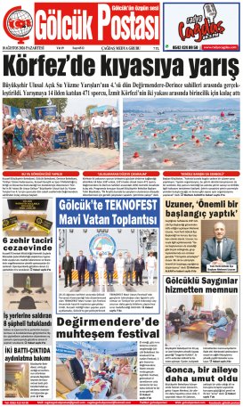 Gölcük Postası Gazetesi . sayısı