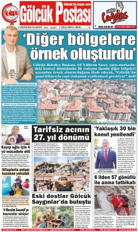 Gölcük Postası Gazetesi . sayısı