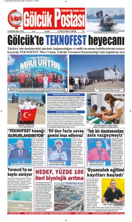 Gölcük Postası Gazetesi . sayısı