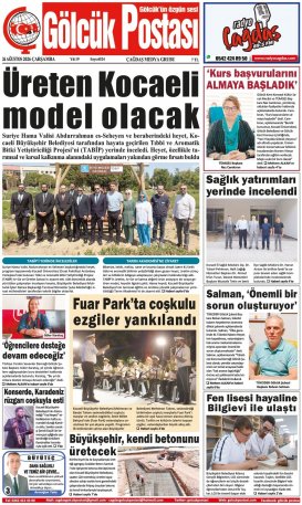 Gölcük Postası Gazetesi . sayısı