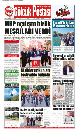 Gölcük Postası Gazetesi . sayısı