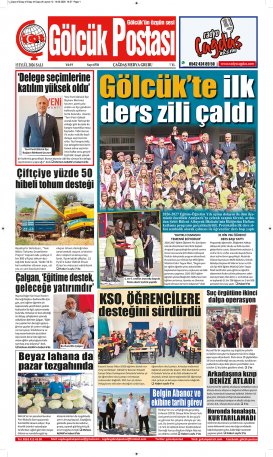 Gölcük Postası Gazetesi . sayısı