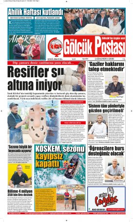 Gölcük Postası Gazetesi . sayısı