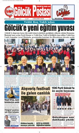 Gölcük Postası Gazetesi . sayısı
