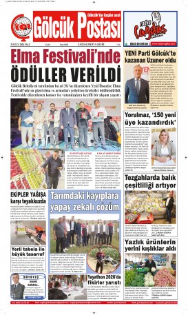 Gölcük Postası Gazetesi . sayısı