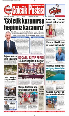 Gölcük Postası Gazetesi . sayısı
