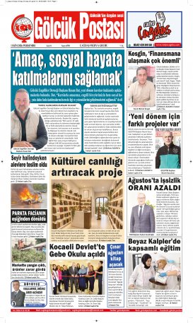 Gölcük Postası Gazetesi . sayısı