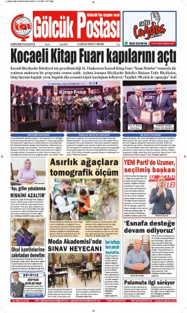 Gölcük Postası Gazetesi . sayısı