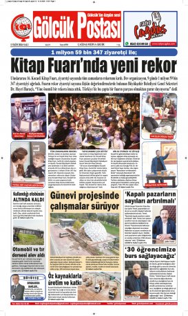 Gölcük Postası Gazetesi . sayısı