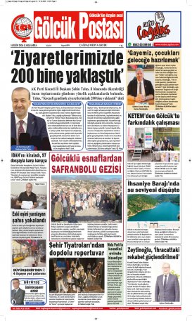 Gölcük Postası Gazetesi . sayısı