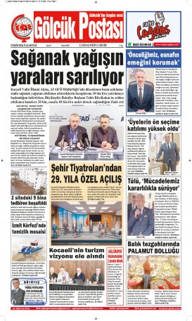 Gölcük Postası Gazetesi . sayısı