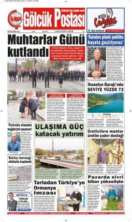 Gölcük Postası Gazetesi . sayısı