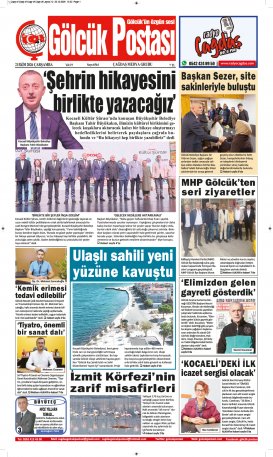 Gölcük Postası Gazetesi . sayısı