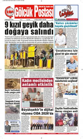 Gölcük Postası Gazetesi . sayısı