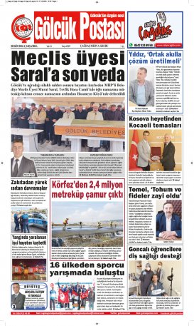 Gölcük Postası Gazetesi . sayısı