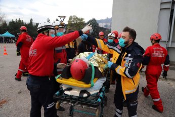 12 bin 500 kişilik deprem tatbikatı