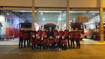 Sezer’den görevdeki personele ziyaret