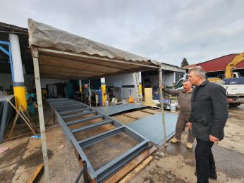 Eski mezbaha binası yeni görevine başladı